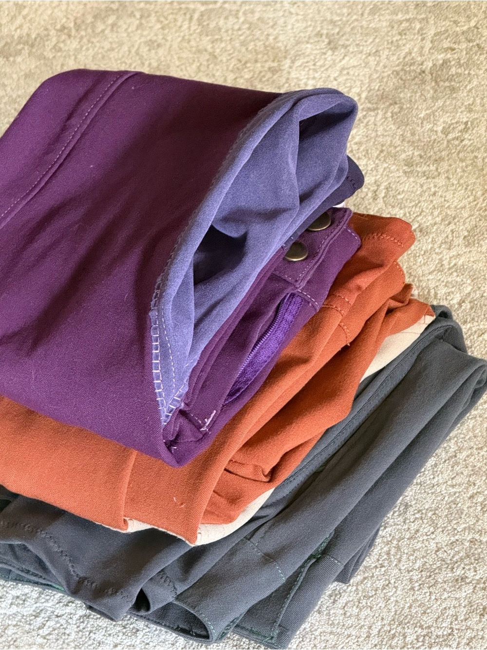 Piper Orange RidingPants breeches sz 24 - Picture 10 of 10